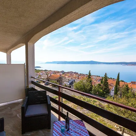 Beschauliches Nur 650 Meter Zum Mit Fitnessraum, Meerblick, Grill Apartman Crikvenica