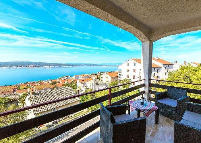 Beschauliches Nur 650 Meter Zum Mit Fitnessraum, Meerblick, Grill Crikvenica